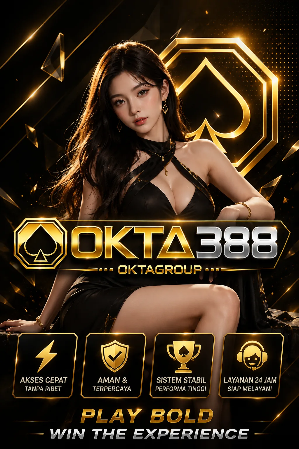 OKTA388 ✨ Golden Night Experience: Elegan, Modern, dan Penuh Karakter in Medan