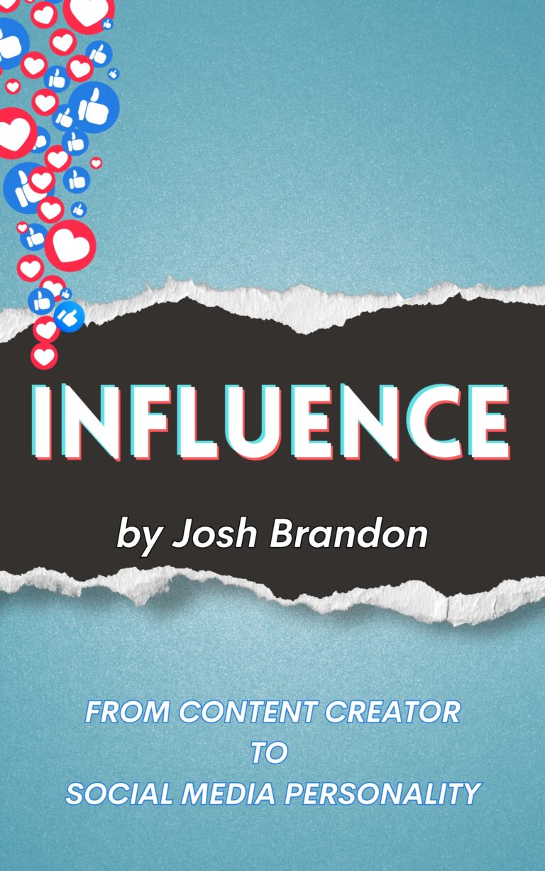 Influence by Josh Brandon available on Amazon